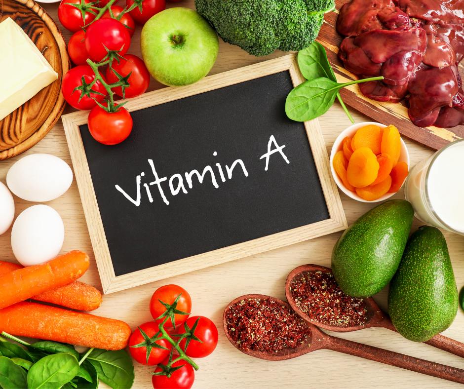 Vitamin A helps with improving your eye health